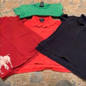Lot of boys Ralph Lauren Polo shirts sz 5